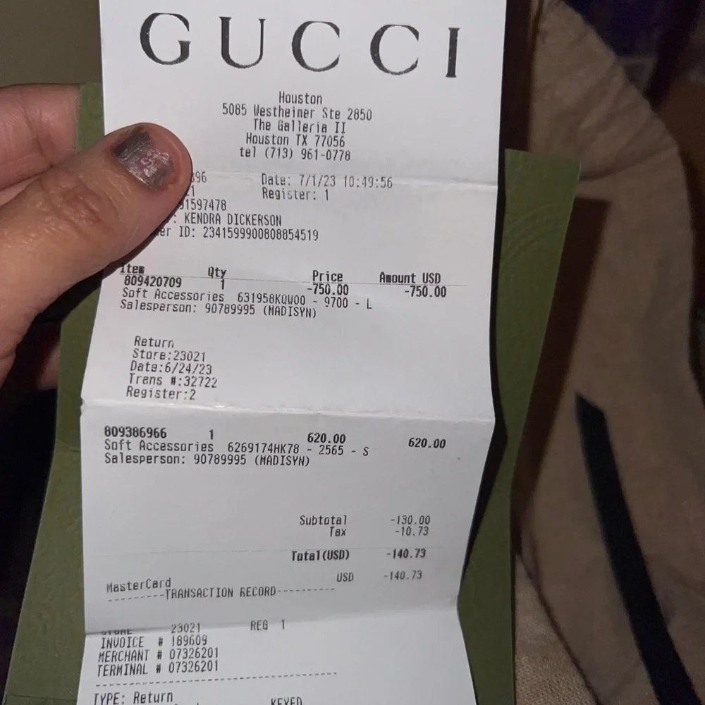 Authentic Gucci bucket hat - Picture 4 of 9
